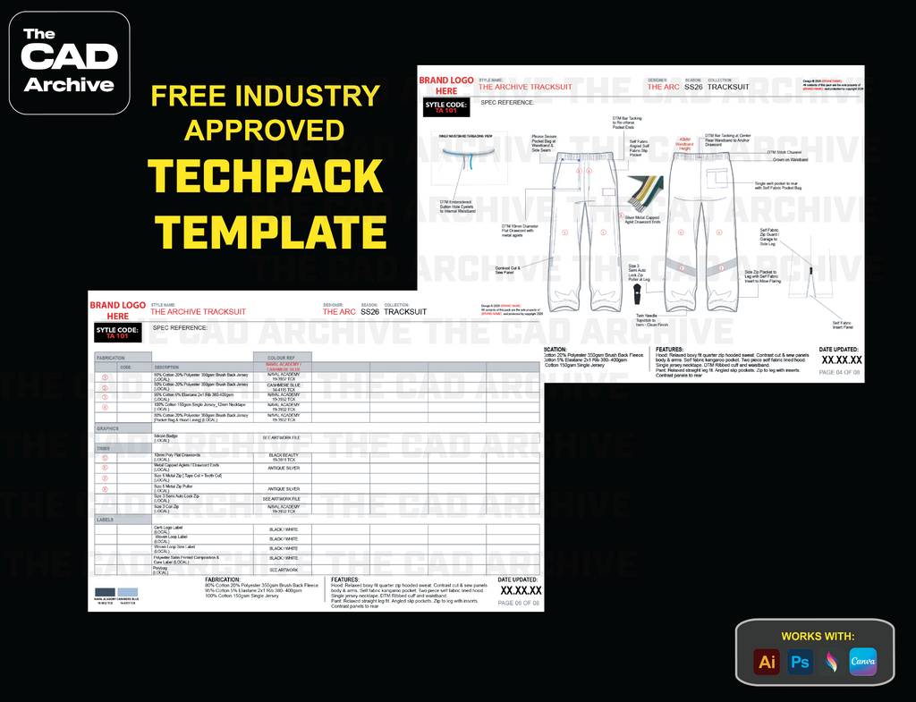 free industry ready tech pack template 